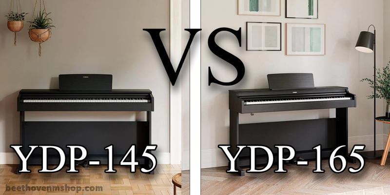 مقایسه پیانو دیجیتال یاماها YDP-145 و YDP-165 - فروشگاه موسیقی بتهوون